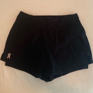 On Cloud running shorts